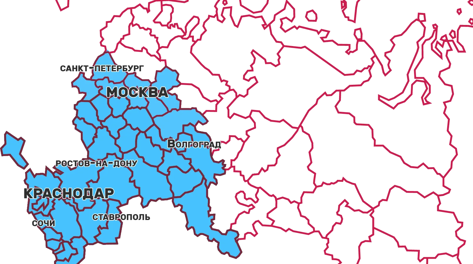 Карта в Высоковске